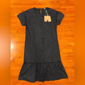 A.P.C. Classic Black Midi Dress